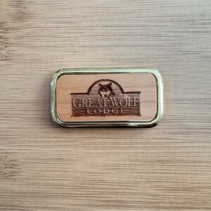 Great Wolf Lodge‎ Wood Laser Cut Magnet